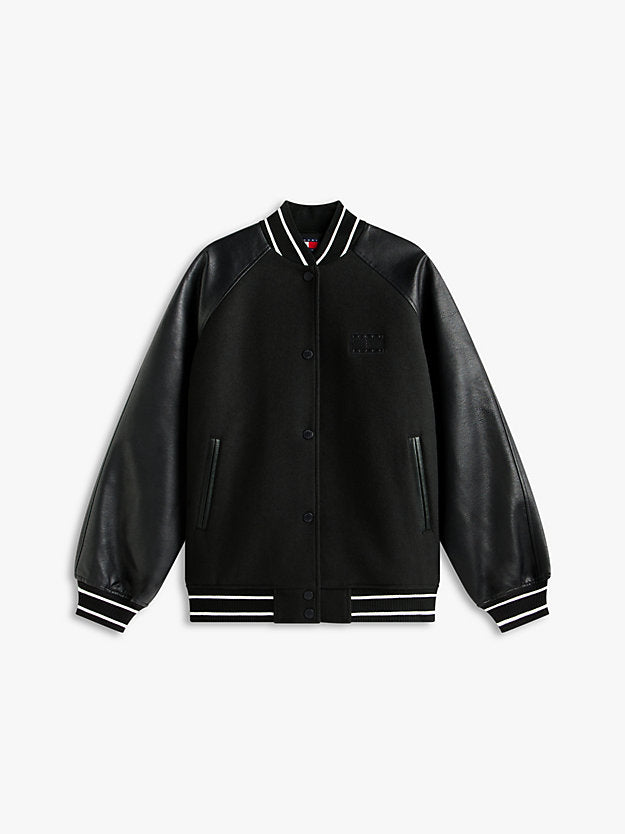 Relaxed Varsity Jacket WiWool