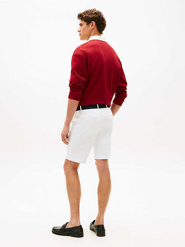 Denton Straight Fit Belted Chino Shorts