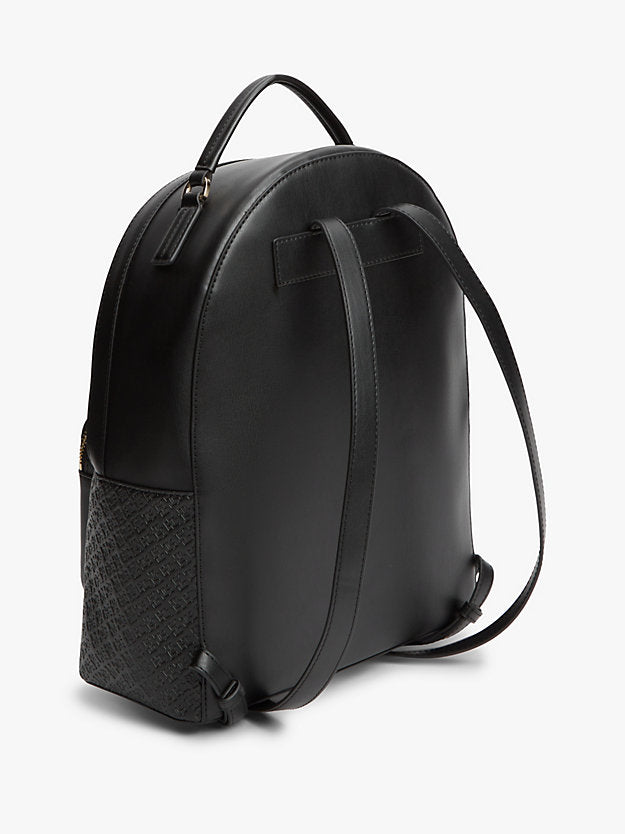 Monogram Debossed Dome Backpack