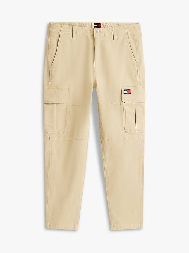 Sonny Tapered Canvas Cargo Trousers