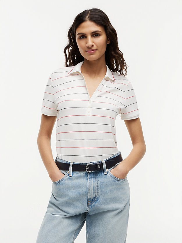Regular Fit Pique Henley Polo Shirt