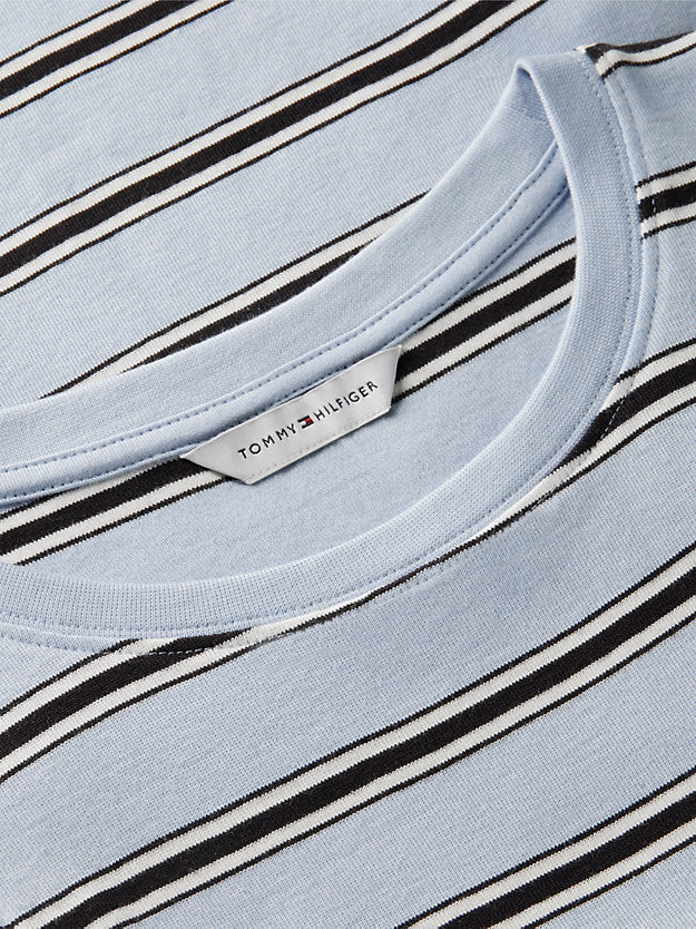 Stripe Slim Crew Neck Tank Top