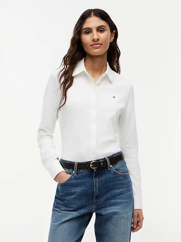 1985 Slim Fit Pique Shirt