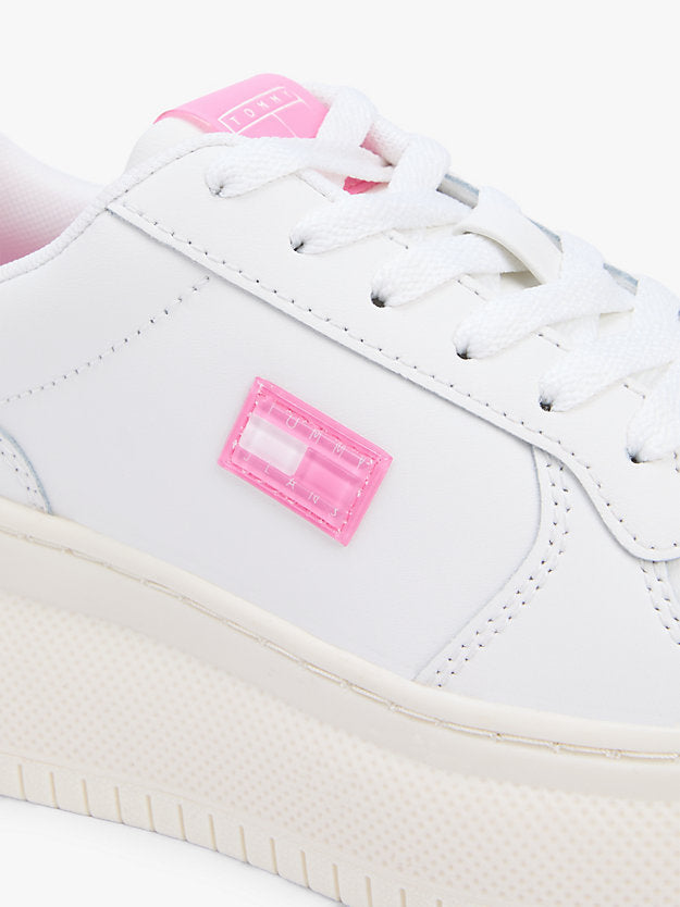 Fine Cleat Platform Basketball Trainers WiLeather
