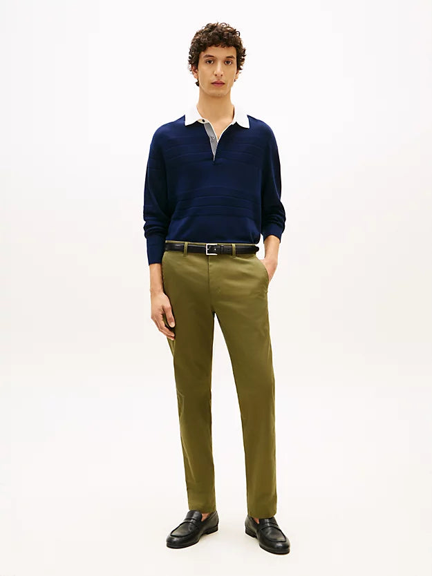 Harlem Tapered Leg Twill Chinos