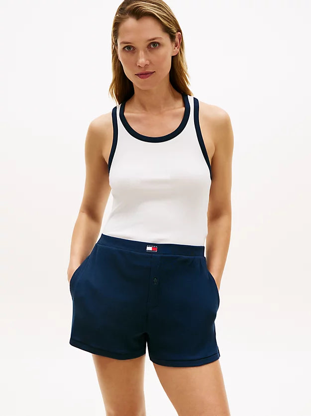 Heritage Ribbed Racerback Lounge Tank Top