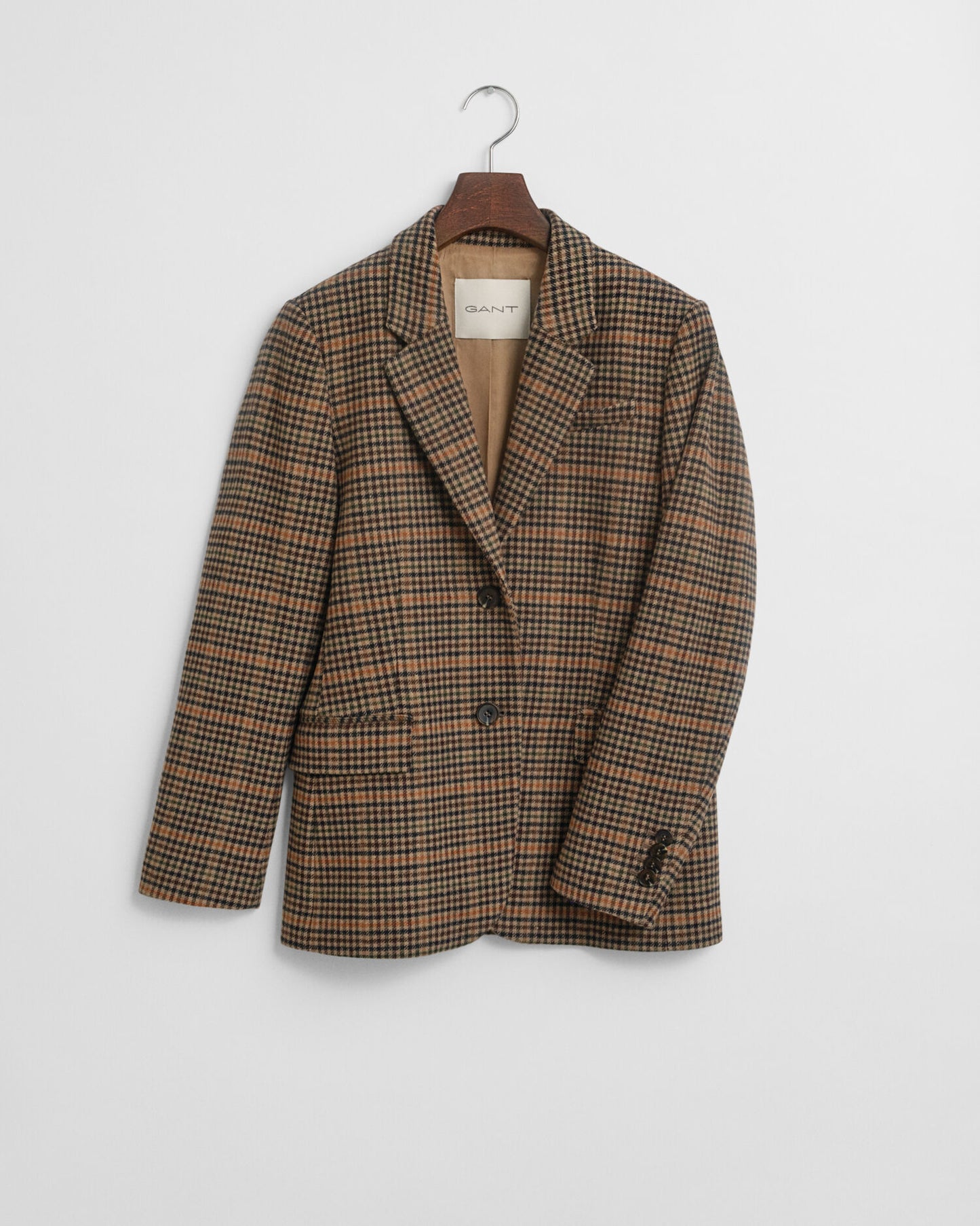 Regular Fit Wool Houndstooth Blazer
