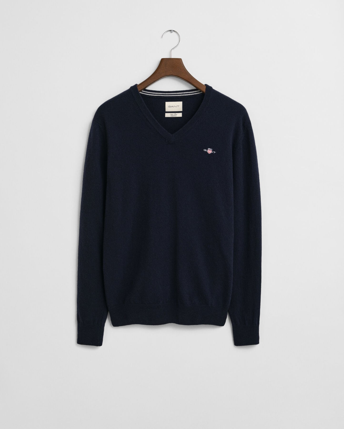 Superfine Lambswool V-Neck Sweater