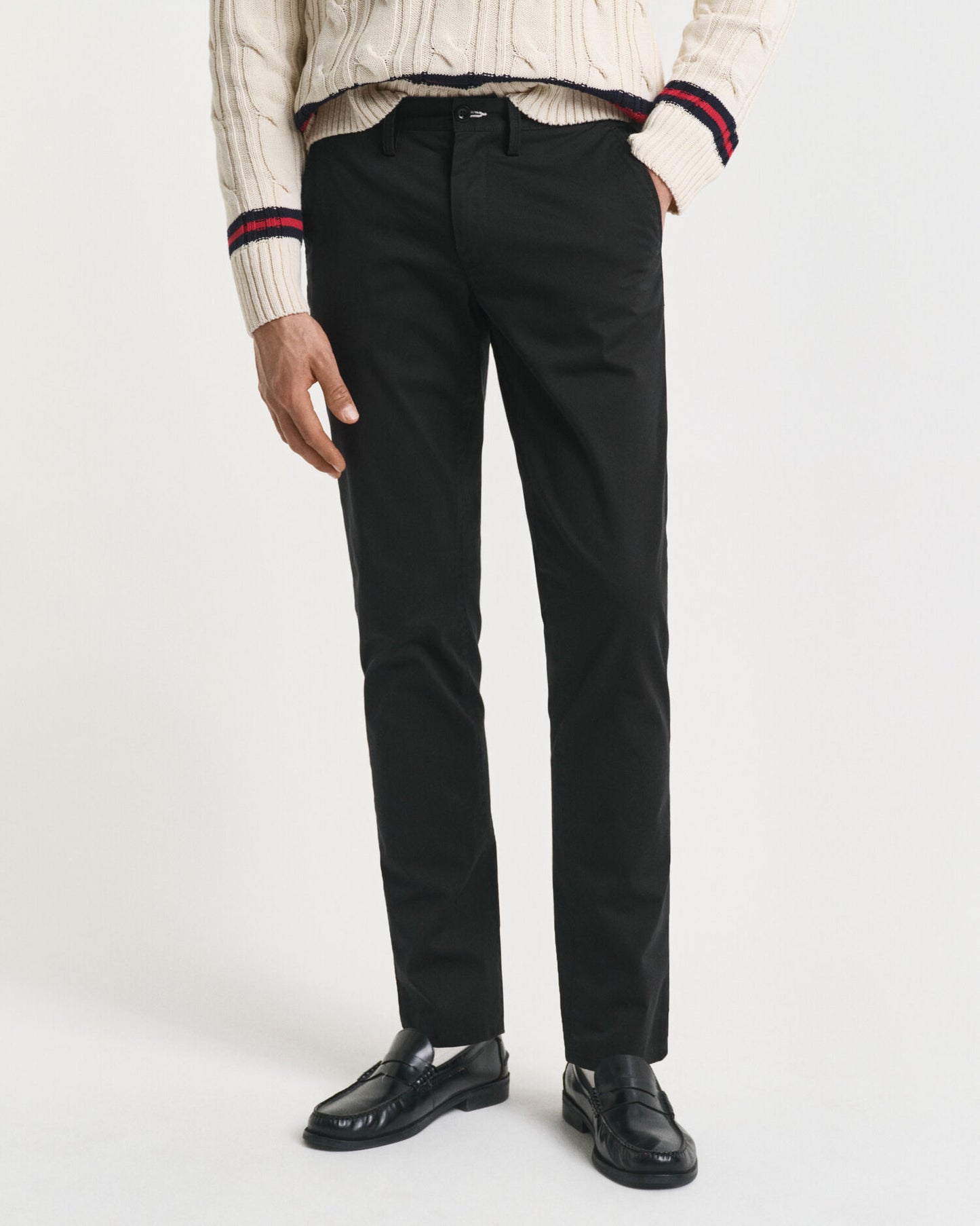 Slim Fit Twill Chinos