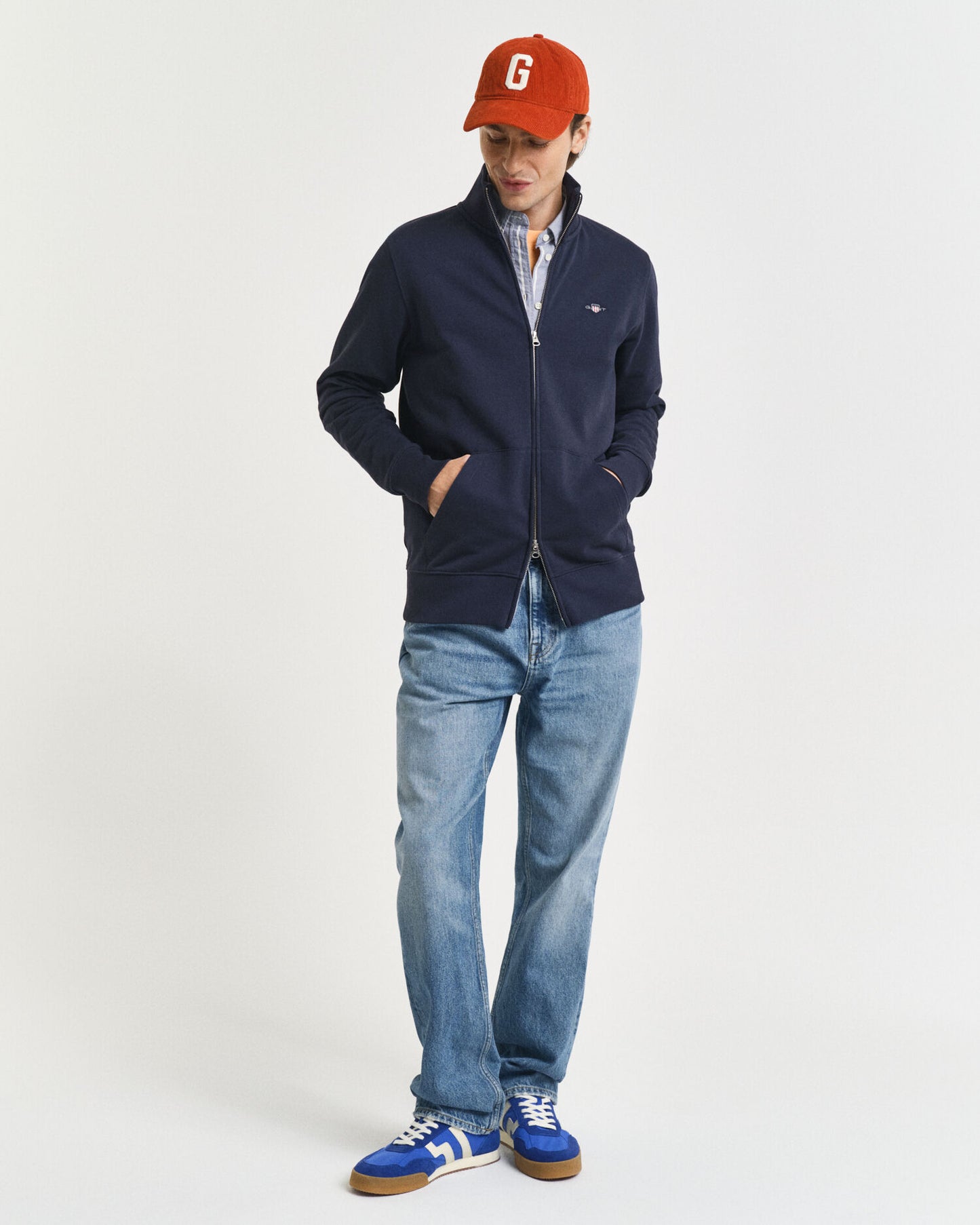 Shield Zip Sweatshirt