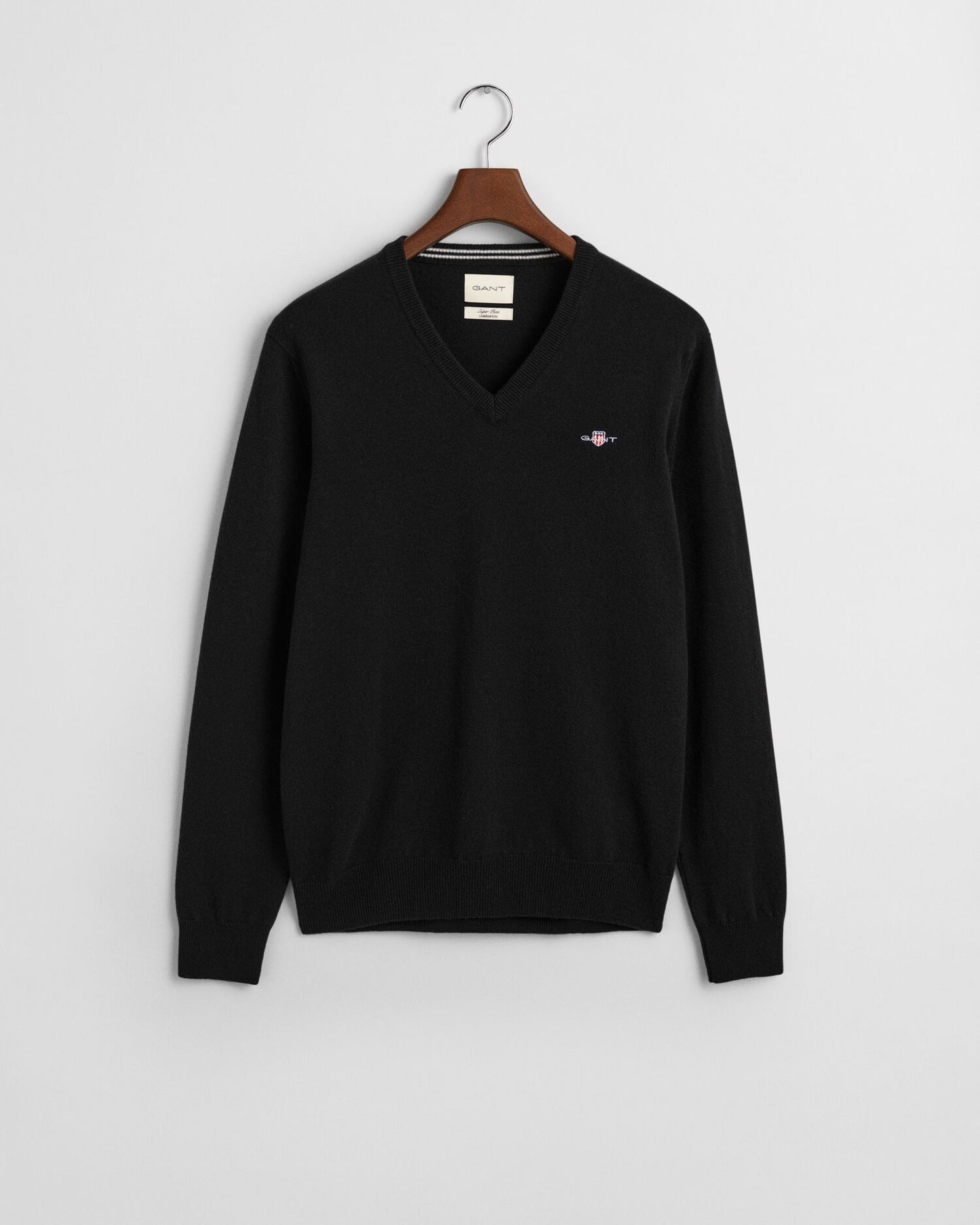 Superfine Lambswool V-Neck Sweater