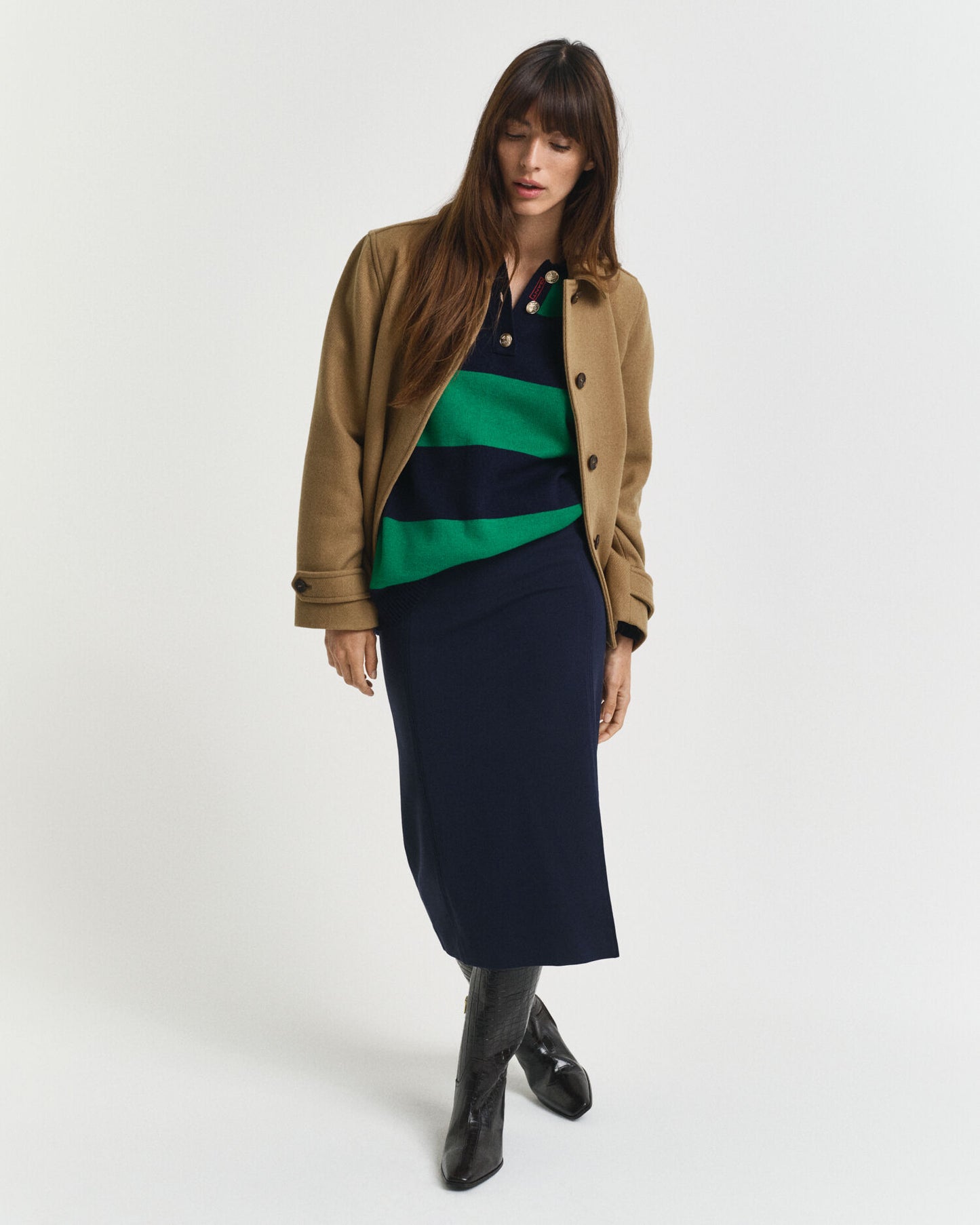 Jersey Pencil Skirt