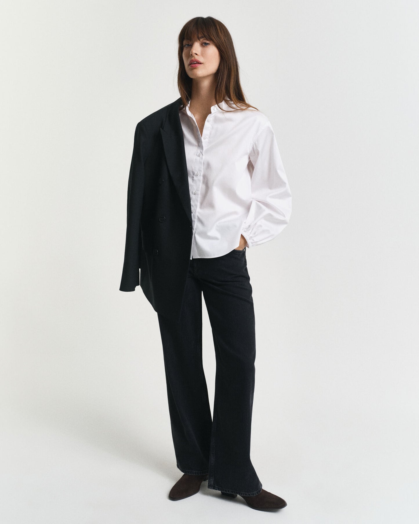 Cotton Satin Blouse
